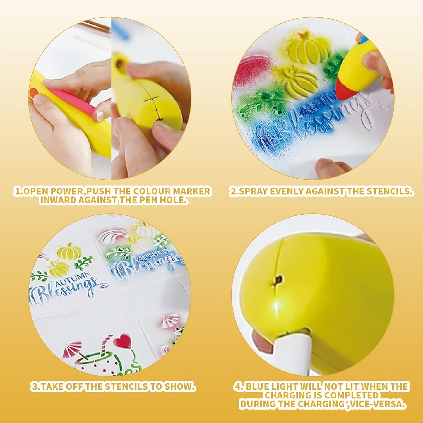 Tiny Hands Spray art kit