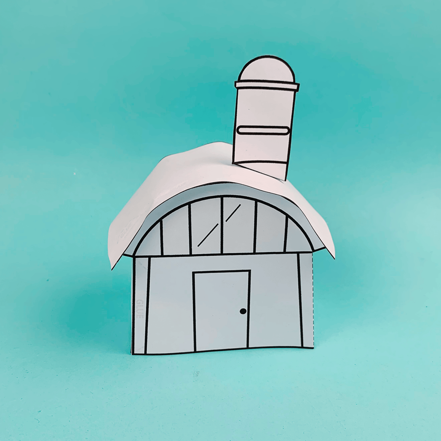 Children paper houses