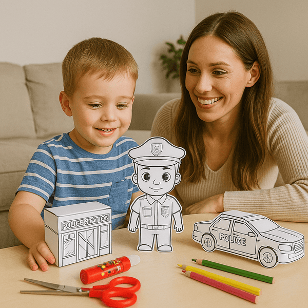 Creative Police Play Set