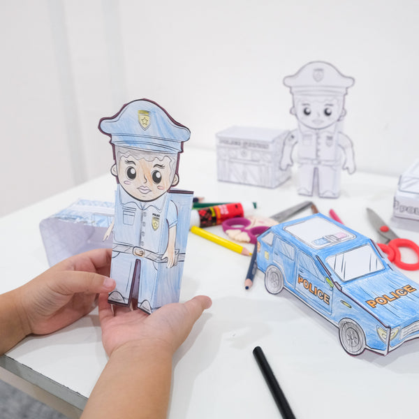 Creative Police Play Set