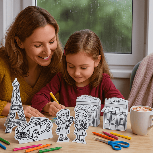 Paris Craft Kit – Build Your Own Mini French Street Scene