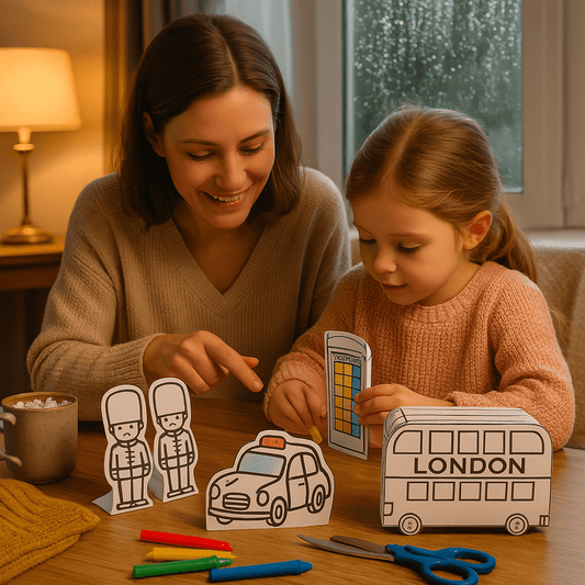 London Craft Kit – Build Your Own Mini UK City Scene