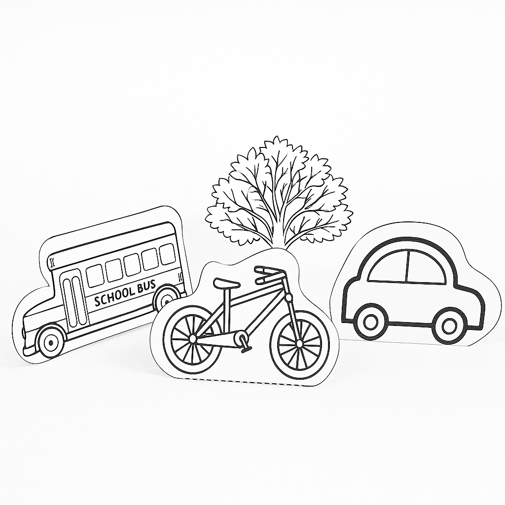 Town Shopping Street - Craft Set