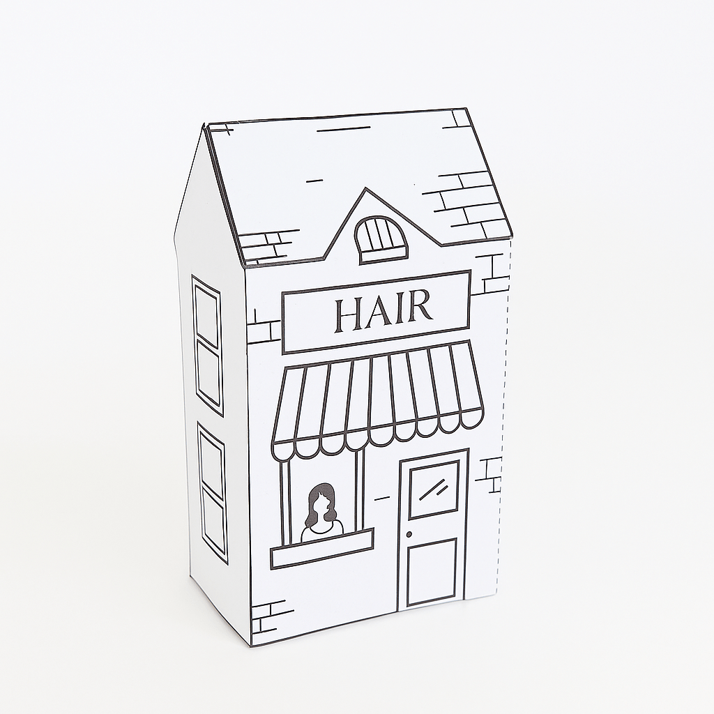 Town Shopping Street - Craft Set