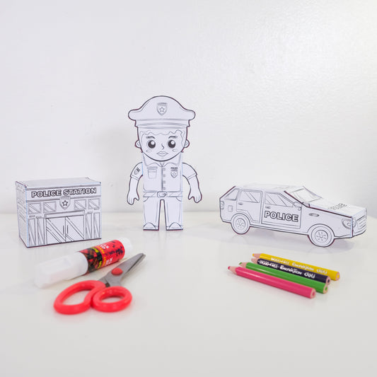 Creative Police Play Set
