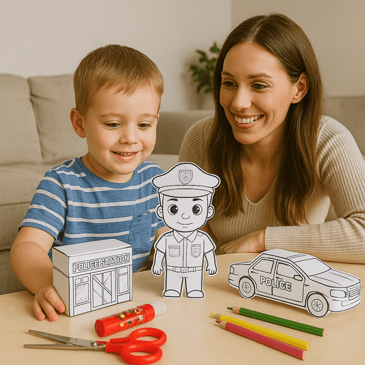 Creative Police Play Set for kids