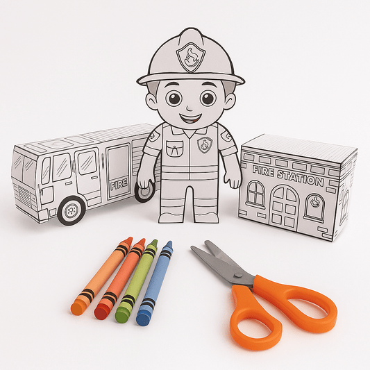 Heroic Firefighter Craft Set