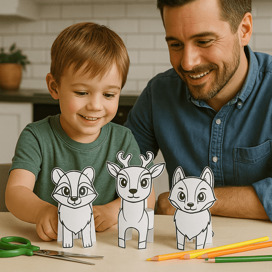 Woodland Animal Craft Kit for kids

