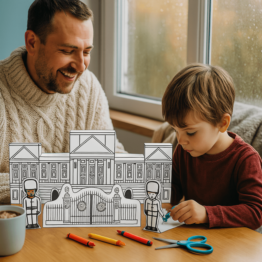 Printable Buckingham Palace Craft Kit – Build Your Own Royal Guard Scene