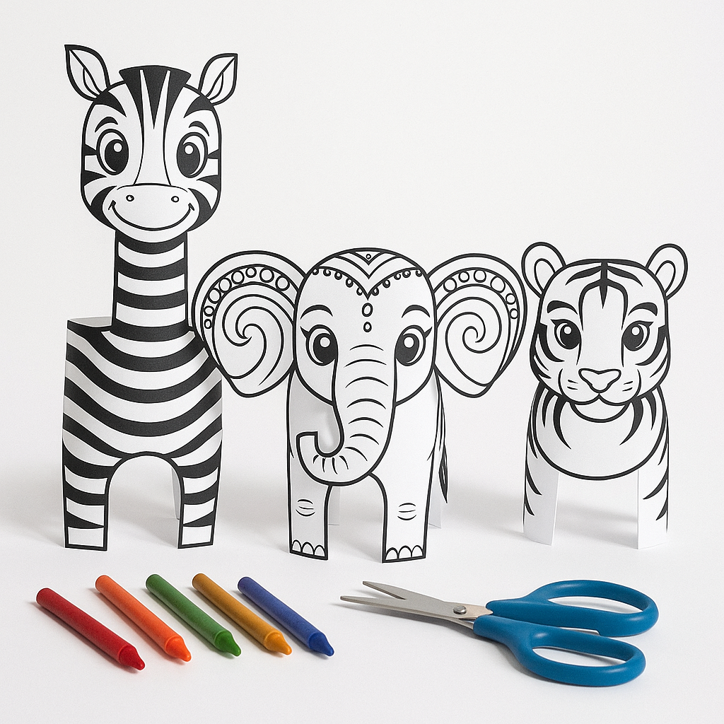 Printable 3D Jungle Animals – Volume 2