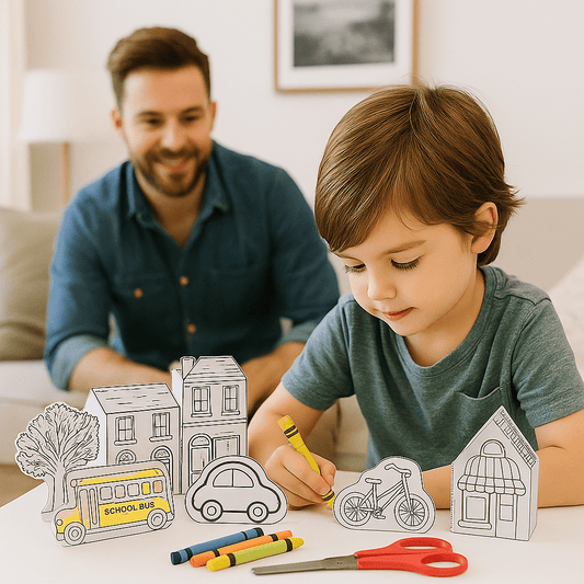 Town Shopping Street - Craft Set