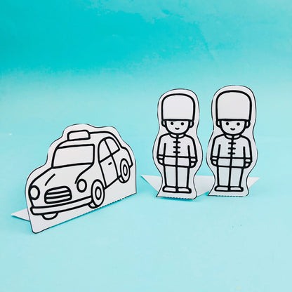 London Craft Kit – Build Your Own Mini UK City Scene