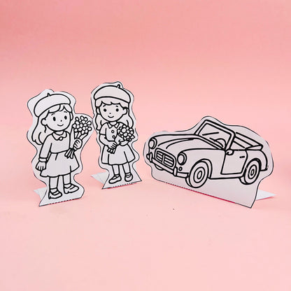 Paris Craft Kit – Build Your Own Mini French Street Scene