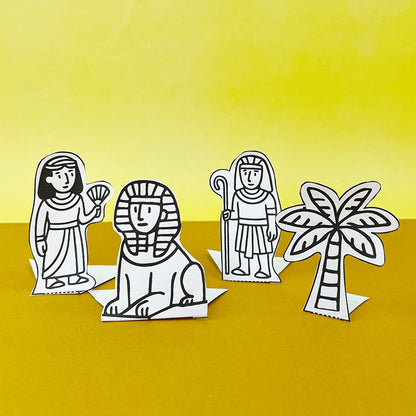 Printable Ancient Egypt Craft Kit – Build Pyramids, Pharaohs & the Sphinx